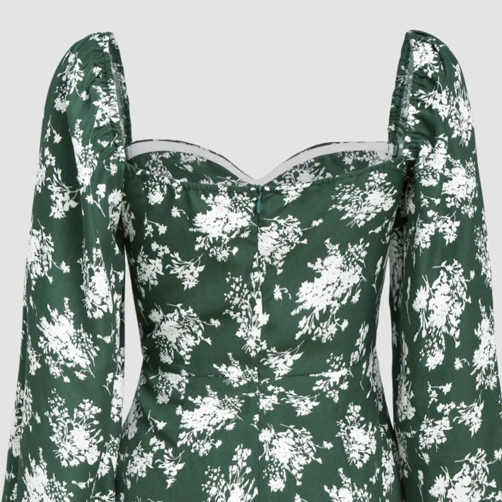 floral sweetheart mini dress - Picture 5 of 7